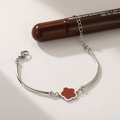 Four-Leaf Clover Titanium Steel Bracelet