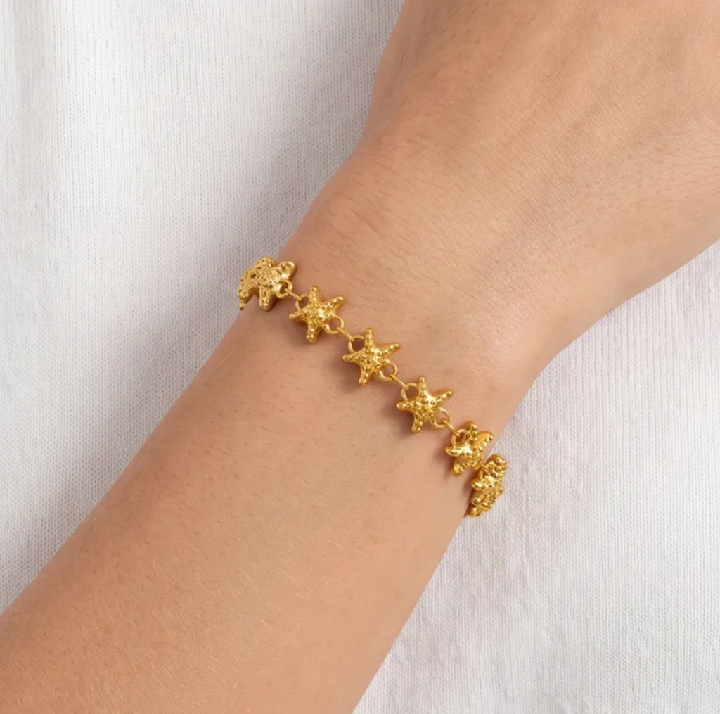 Starfish Titanium Steel Bracelet for Women