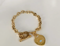 Heart-Shaped Titanium Steel Bracelet for Women