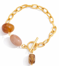 Irregular Stainless Steel Bracelet for Women