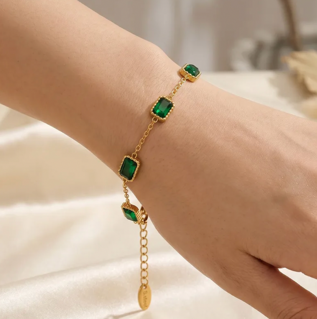 Geometric 304 Stainless Steel Bracelet for Women